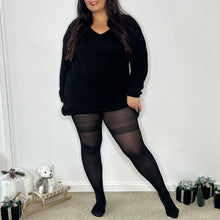 Charger l'image dans la galerie, Collant 40 deniers avec bandes anti-frottement pour les cuisses