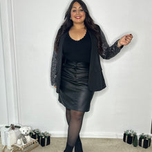 Charger l'image dans la galerie, Blazer à manches argentées