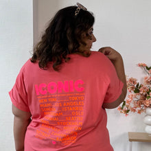 Charger l'image dans la galerie, Robe t-shirt courte iconic corail
