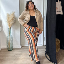 Charger l'image dans la galerie, Pantalon fluide à rayures multicolores