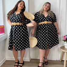Charger l'image dans la galerie, Robe midi à pois