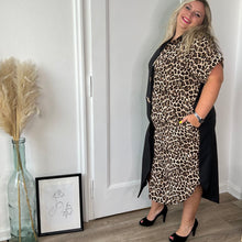 Charger l'image dans la galerie, Robe bicolore léopard