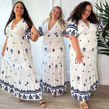 Charger l'image dans la galerie, Robe longue santorini