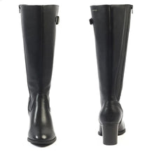 Charger l'image dans la galerie, Bottes ROMY pour mollets larges noir - 3XL