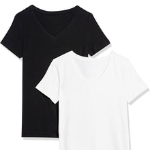 Charger l'image dans la galerie, T-shirt blanc basique en coton