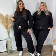 Charger l'image dans la galerie, Ensemble sportswear noir