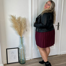 Charger l'image dans la galerie, Perfecto court similicuir noir