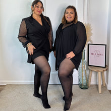 Charger l'image dans la galerie, Collant 30 deniers noir semi opaque