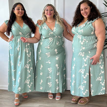 Charger l'image dans la galerie, Robe longue sauge d’été