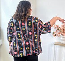 Charger l'image dans la galerie, Kimono fluide escale Méditerranéenne