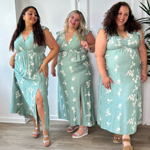 Charger l'image dans la galerie, Robe longue sauge d’été