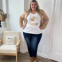 Charger l'image dans la galerie, Jean droit bleu effet délavé