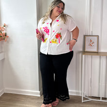 Charger l'image dans la galerie, Chemise blanche pink paradise