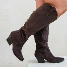 Charger l'image dans la galerie, Bottes 3XL Mila brune - MOLLETS LARGES