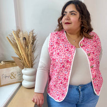 Charger l'image dans la galerie, Gilet sans manches pink bloom