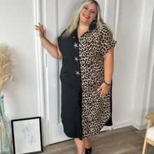 Charger l'image dans la galerie, Robe bicolore léopard