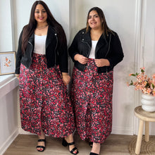 Charger l'image dans la galerie, Veste perfecto suédine fuchsia