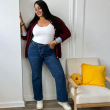Charger l'image dans la galerie, Jean Wide leg à fermeture sur le côté - précommande expédition lundi 12 octobre 💕