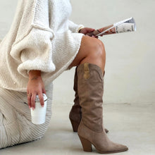 Charger l'image dans la galerie, Bottes santiags LAVINIA beige