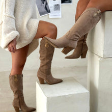 Charger l'image dans la galerie, Bottes santiags LAVINIA beige