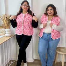 Charger l'image dans la galerie, Gilet sans manches pink bloom
