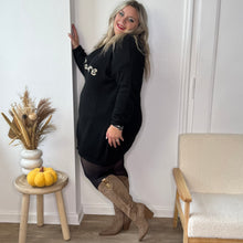 Charger l'image dans la galerie, Bottes santiags LAVINIA noire XL