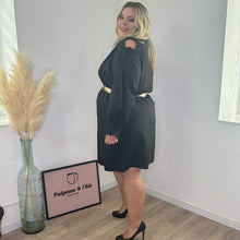 Charger l'image dans la galerie, Robe épaules ouvertes noire