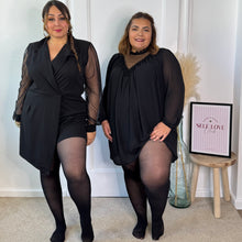 Charger l'image dans la galerie, Collant 30 deniers noir semi opaque