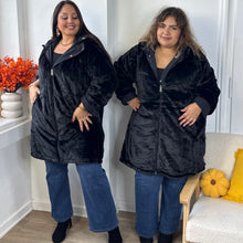 Charger l'image dans la galerie, Veste parka réversible fourrure