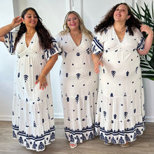 Charger l'image dans la galerie, Robe longue santorini