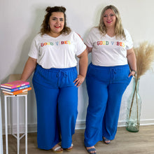 Charger l'image dans la galerie, Pantalon fluide bleu roi