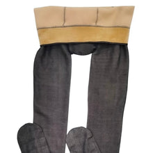 Charger l'image dans la galerie, Collant polaire classique noir & beige