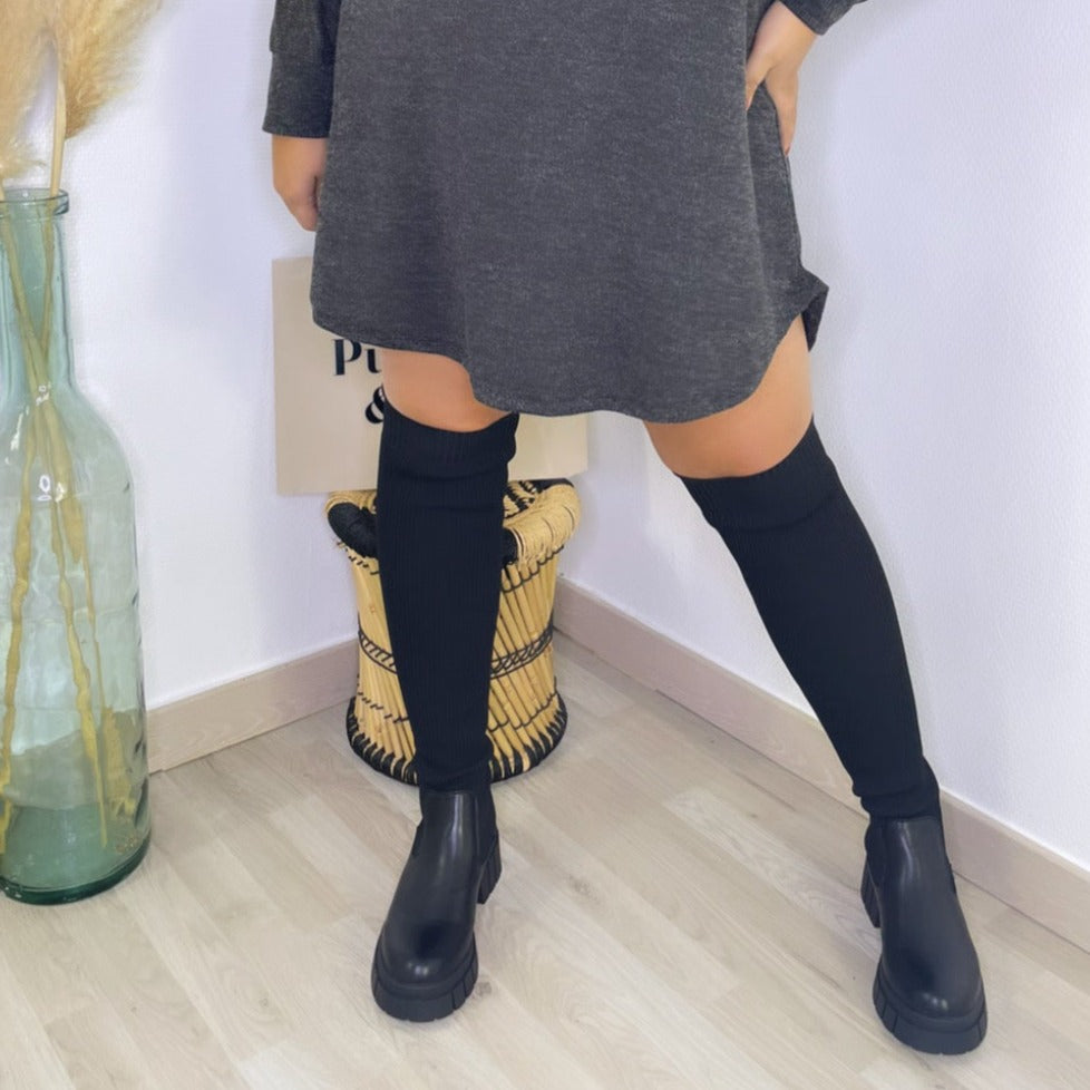 Bottines Chaussettes Bottes Stretch A Enfiler 4th Reckless Bottes