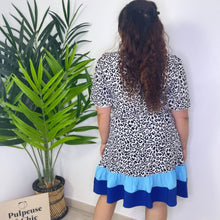 Charger l'image dans la galerie, Robe chic & élégante imprimé léopard