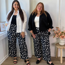 Charger l'image dans la galerie, Pantalon fluide à pois
