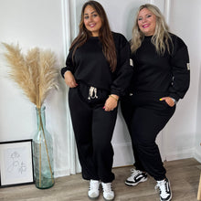 Charger l&#39;image dans la galerie, ⁠Ensemble sportswear noir
