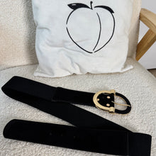 Charger l'image dans la galerie, Ceinture élastique boucle noir et doré
