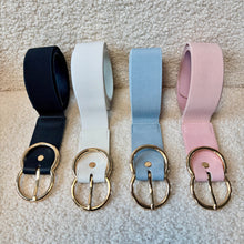 Charger l'image dans la galerie, Ceinture élastique double boucle doré
