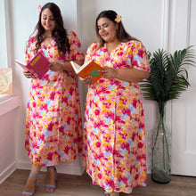 Charger l'image dans la galerie, Robe portefeuille mélange floral
