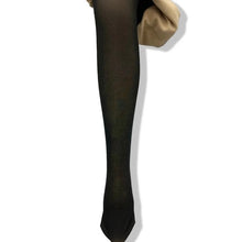 Charger l&#39;image dans la galerie, Collant polaire classique noir &amp; beige
