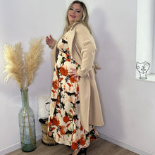 Charger l&#39;image dans la galerie, Manteau en laine oversize beige
