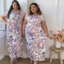 Charger l'image dans la galerie, ⁠Robe magique écrue romance florale
