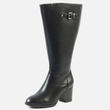 Charger l&#39;image dans la galerie, Bottes ROMY pour mollets larges noir - 3XL
