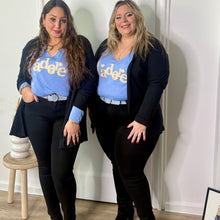 Charger l'image dans la galerie, Blazer fluide à poches noir
