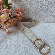 Charger l'image dans la galerie, Ceinture élastique double boucle doré

