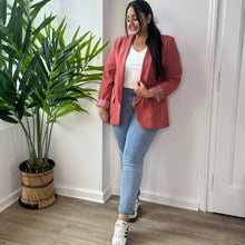 Charger l&#39;image dans la galerie, Blazer terracotta
