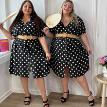 Charger l'image dans la galerie, Robe midi à pois
