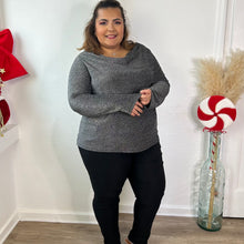 Charger l'image dans la galerie, Top paillettes argenté
