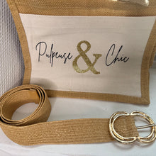 Charger l&#39;image dans la galerie, Ceinture double boucle dorée noir et camel
