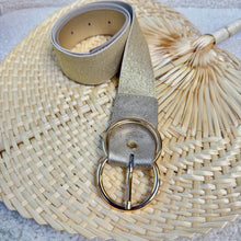 Charger l'image dans la galerie, Ceinture élastique double boucle dorée
